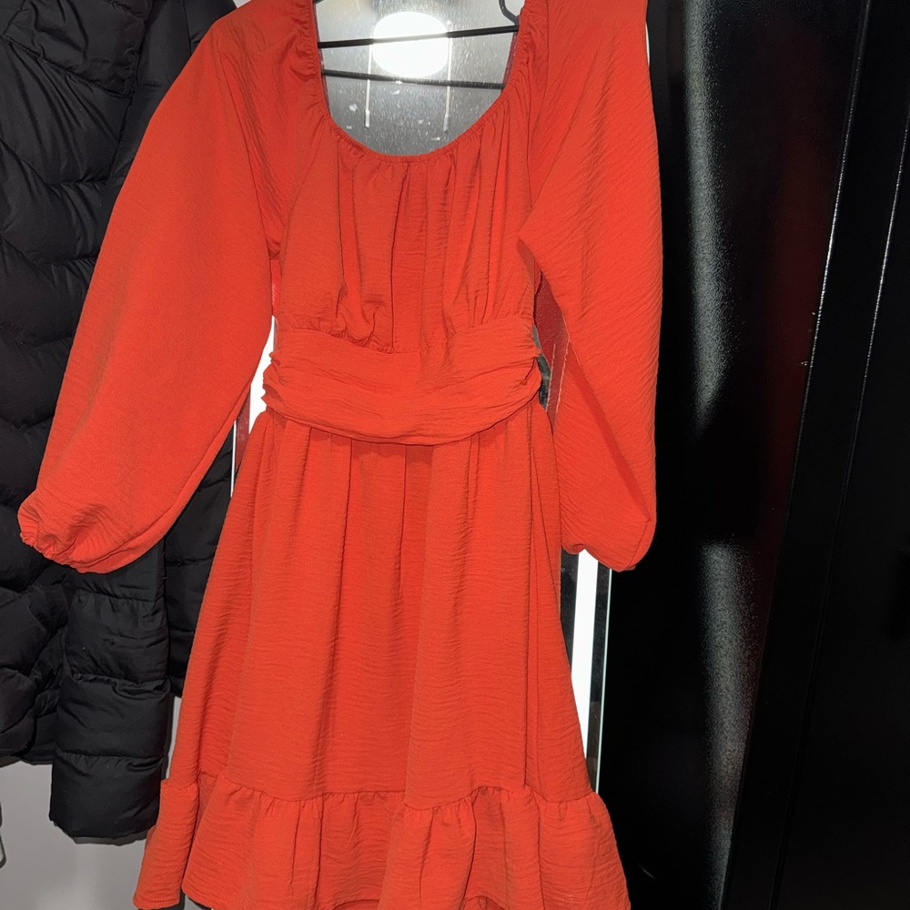 Amazon Women's Casual Red Dress